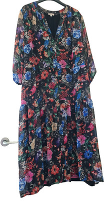 Blumenkleid von Alba Moda - Gr. 44, wie neu