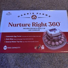 HARRIS FARMS NURTURE RIGHT 360 INCUBATOR- New...