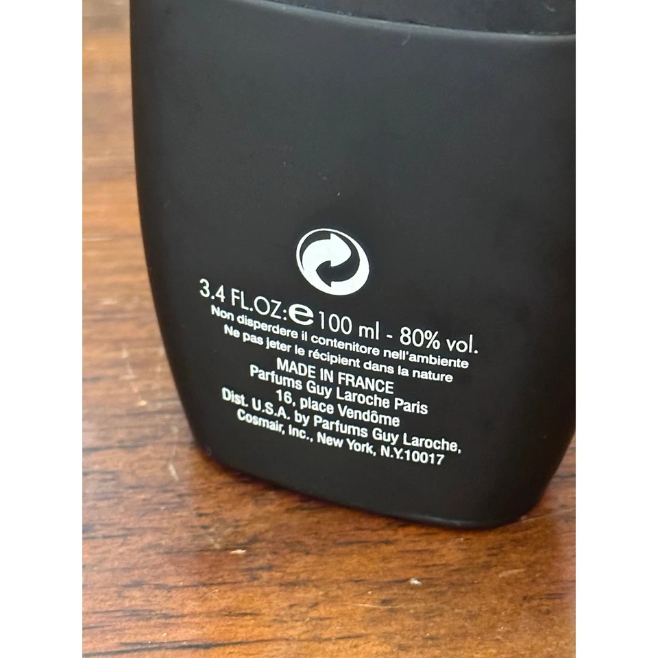 Drakkar Noir Guy Laroche para hombre 3,4 OZ eau de toilette vintage Cosmair nuevo sin caja Foto 2 de 2