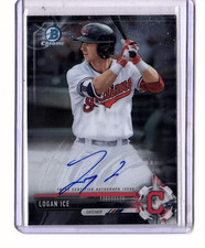 LOGAN ICE 2017 BOWMAN CHROME AUTO #CPA-LI