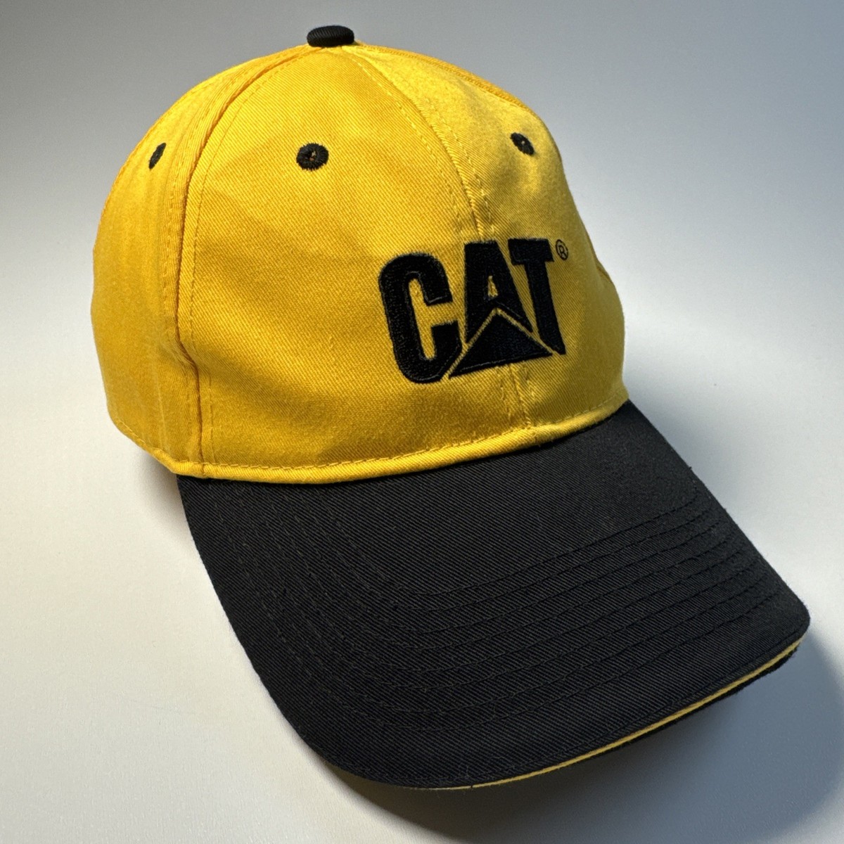 CAT Strap Back Adjustable Hat Cap View 2