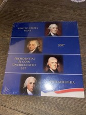 2007-P United States Mint Presidential $1 Coin Uncirculated Set OGP SEALED