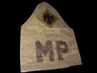 US Army Military Police (MP) Arm Band - 45th Infantry Division Patch - Ww2