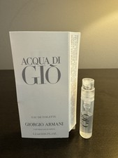 Armani Acqua di Gio Eau de Toilette 1.2 ml .04 oz Sample NEW