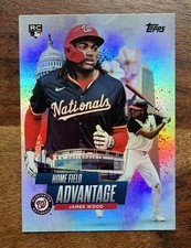 2025 Topps #HA-9 James Wood Home Field Advantage Case Hit 