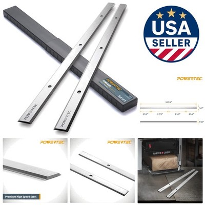 Durable 12.5 Inch High Speed Steel Planer Blades - Compatible with PC305TP