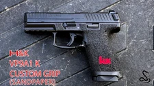 H&K VP9 Tactical Match L VP9A1 K and F - Custom Grip Tape - HK - Heckler & Koch