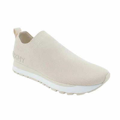 DKNY SNEAKER Damen schwarz oder beige JERRI KNIT Damen Slipper Wanderschuhe