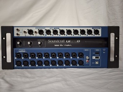 Soundcraft Ui24R 24-Channel Digital Mixer / Recorder - no power cord/untested