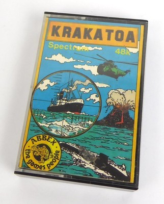 Sinclair ZX Spectrum Spiel -- KRAKATOA (Abbex) -- Tape