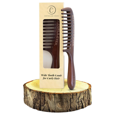 Peachwood anti Static Detangling Comb for Curly Hair Scalp Massaging Comb for Me