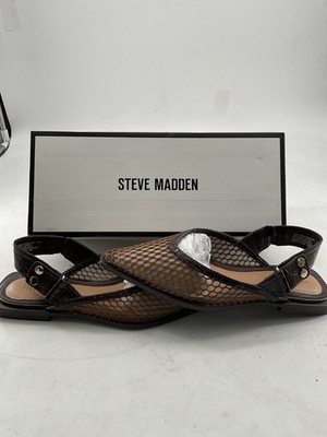 Steve Madden Shay-mesh Brown 7.5 (A386)
