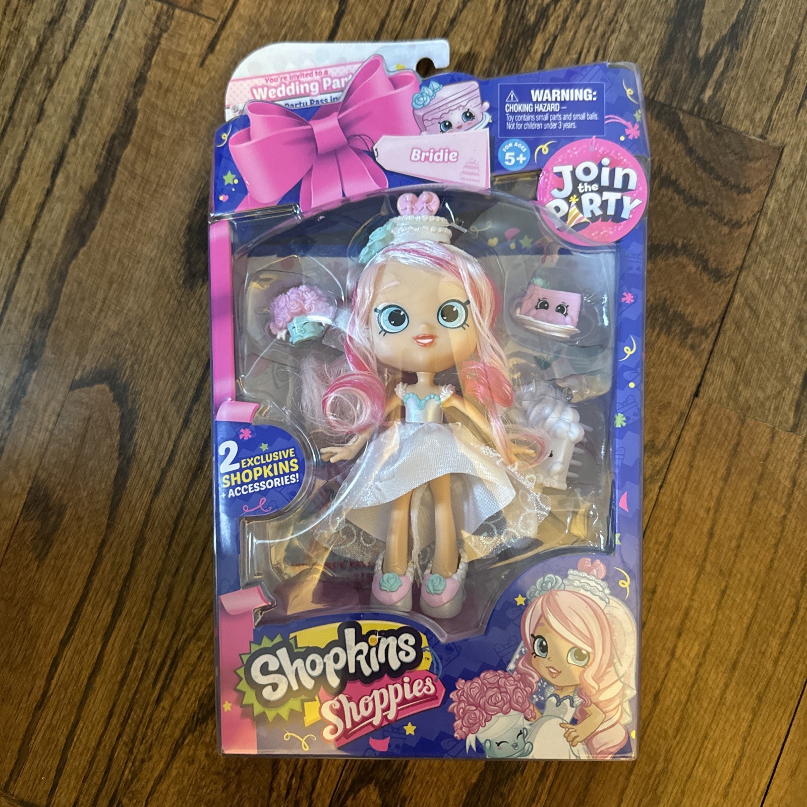 Shoppies Doll Bridie With 2 Exclusive Shopkins Join The Party Brand New!
