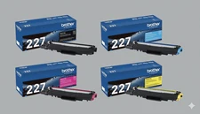 ✅ New Brother TN-227 Black High-Yield Toner Cartridge 4 Colors B/C/M/Y