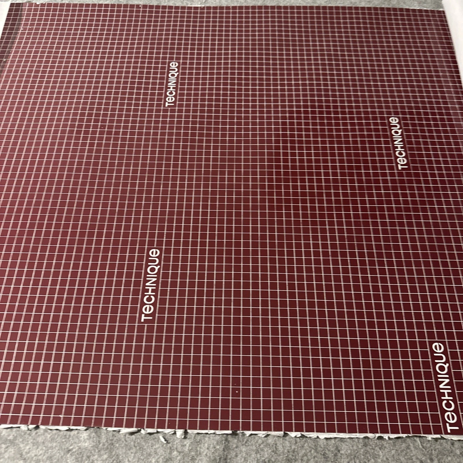 New 60x24 Customizable Silicone Liner w Grid Lines QVC Red Baking Mat
Opens in a new window or tab