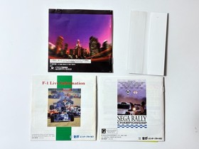 Sega Saturn SEGA Rally Championship F-1 Live Information Shutokou Battle '97  JP