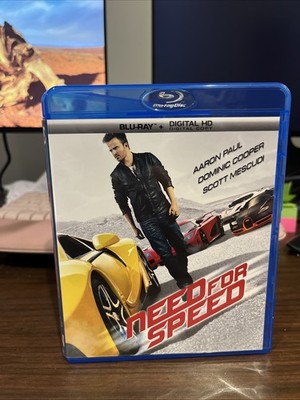 Need for Speed (Blu-ray, 2014) Region Free, Aaron Paul