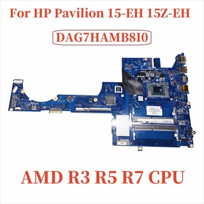 DAG7HAMB8I0 For HP Pavilion 15-EH 15Z-EH Laptop Motherboard With AMD R3 R5 R7