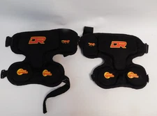 vintage D&R jr hockey goalie knee guards joint shield