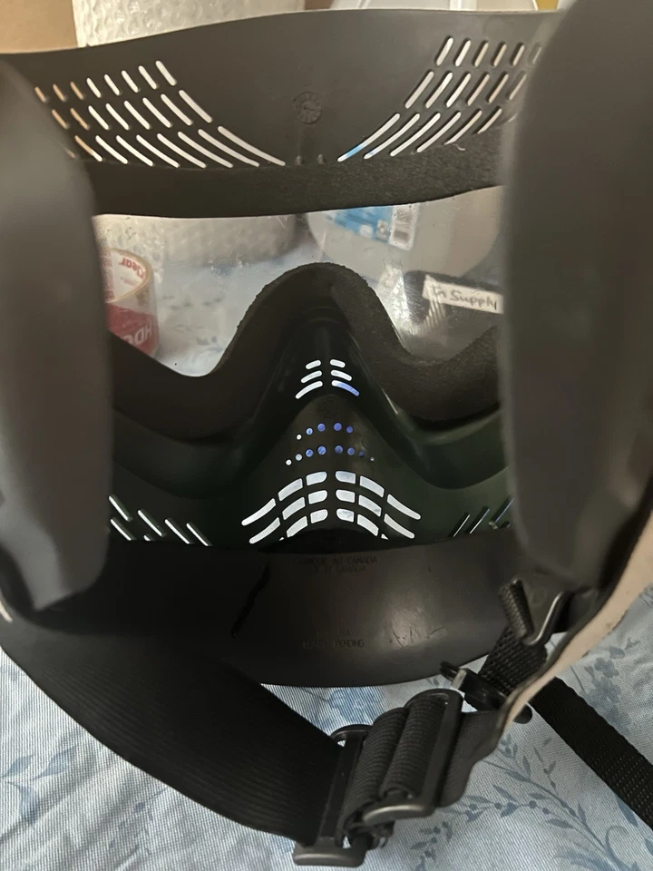 VForce V-Force Grill 2.0 Thermal Paintball Goggles Mask - Crocodile Olive Green — 第 2/3 张图片