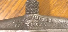 Vintage Vulcan Clamp No. 303 J.H. Williams & Co Forged In USA MADE TOOL.