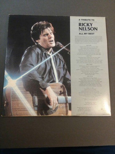 Ricky Nelson - All My Best 12" Vinyl NM Tested 1985 Canadian Pressing - Picture 2 of 12