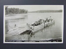 Mountain Home Arkansas AR Panther Bay Lake Norfolk Real Photo Postcard RPPC 40's