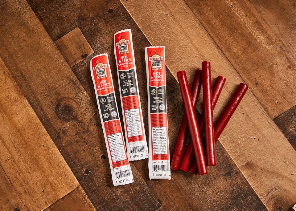 Johnsonville Original Summer Sausage 1oz StickNaturally Smoked Pack of