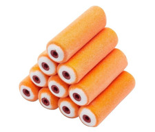 PRODEC ADVENCED MINI ROLLER 4"SLEEVES FLOCKED FOAM FOR GLOSS SATIN FINISH 10pk