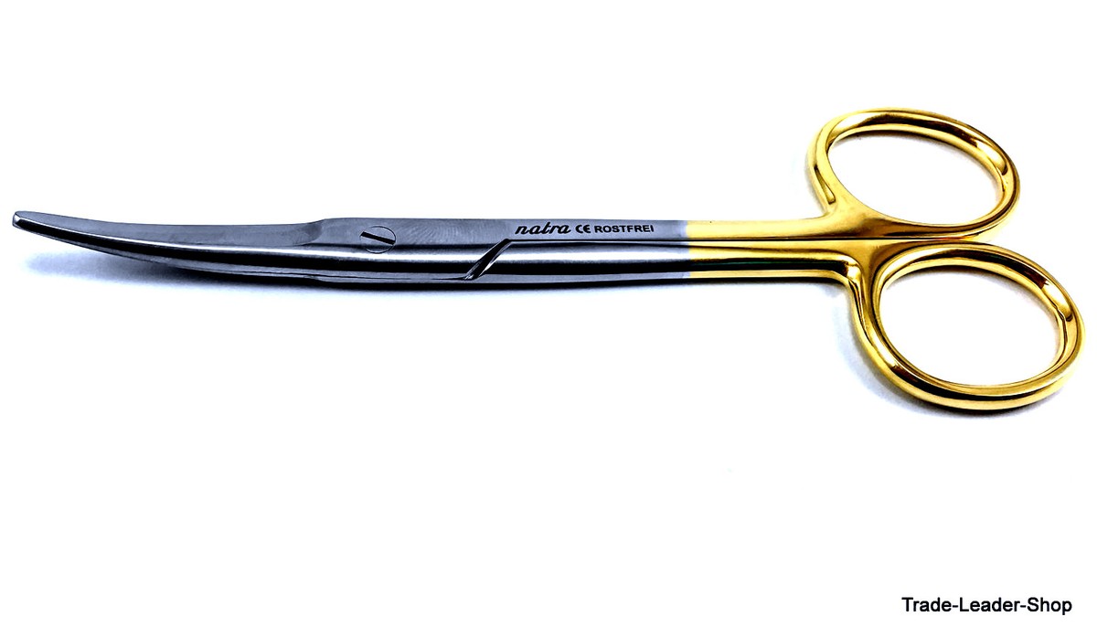 NATRA Medical Scissors Kelly Curved Scissors 16cm (6.5") - TC Pointed, Surgical Stainless Steel, Made In Germany (NATRA) Stainless Steel Surgical Scissors - Foto 14
