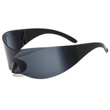 Fashion rimless men's women's sunglasses outdoor sunscreen sunglasses