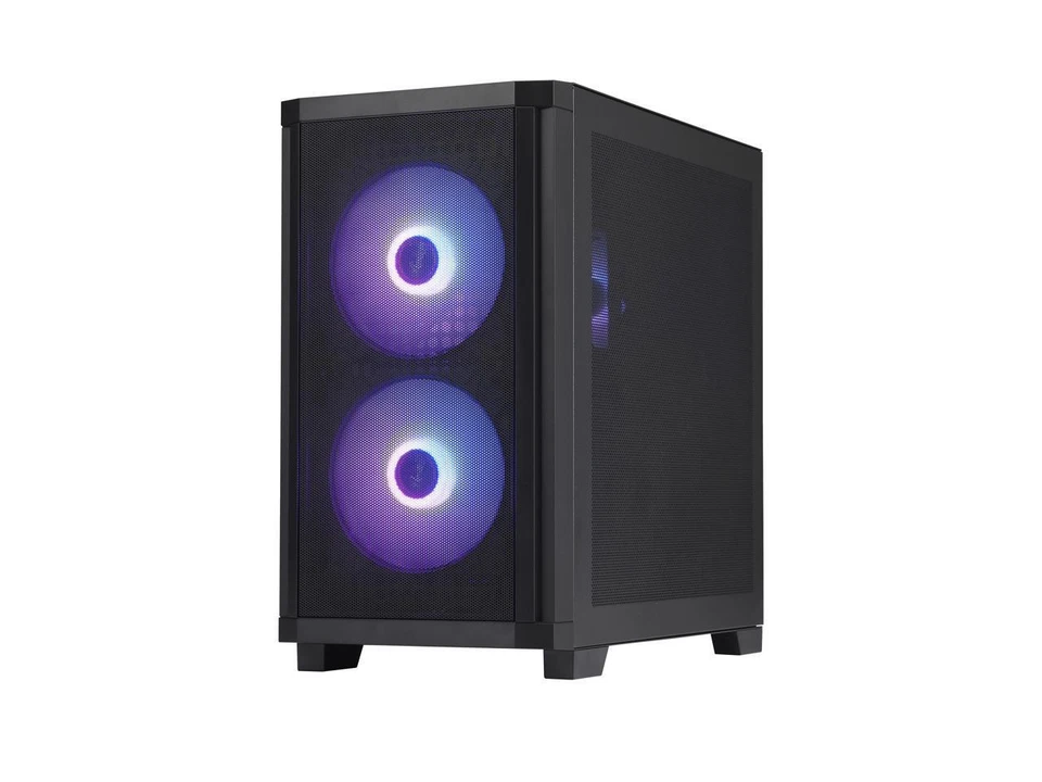 Rosewill FBM-X3 Black Micro ATX Mid Tower Case - Full Mesh Panel, High Airflow D - Image 2 of 4