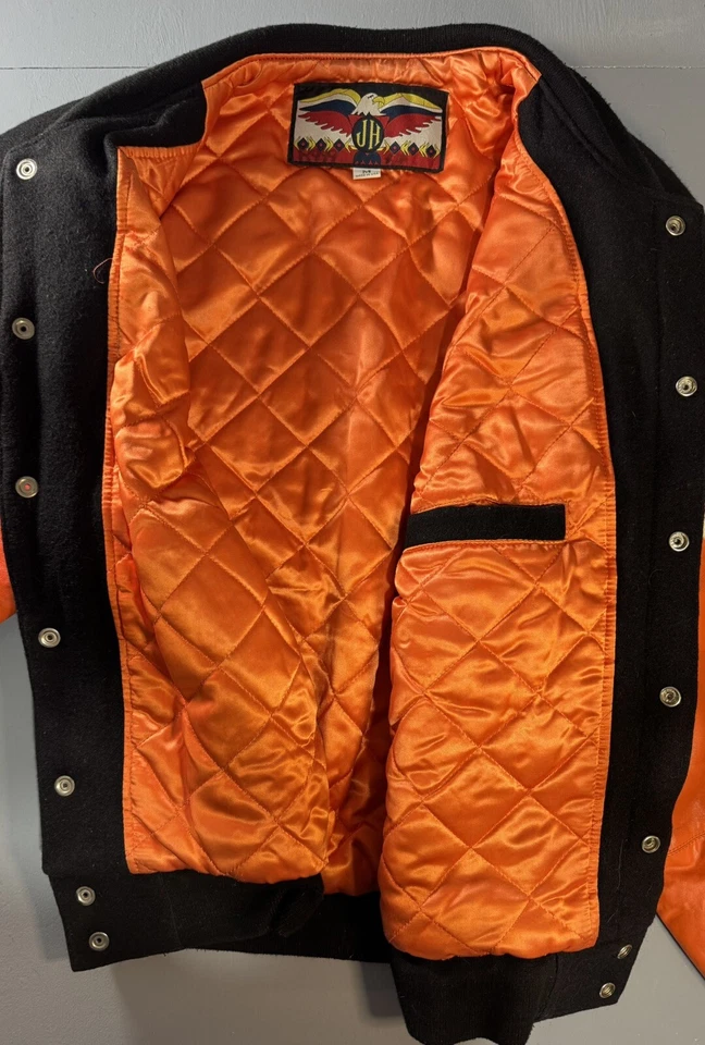 Vintage Baltimore Orioles JH Design Wool/leather Button Letterman Men’s Med Y2K - Image 4 of 4