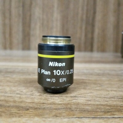 Nikon E Plan 10X/0.25 160/- Ph1 DL Microscope Objective