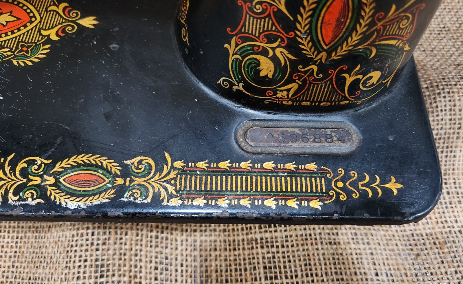 Antique Singer sewing machine G series serial number. eBay