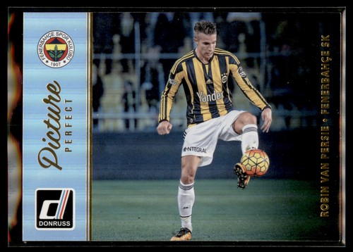 Robin van Persie [Holographic] #12 2016 Panini Donruss Picture Perfect card