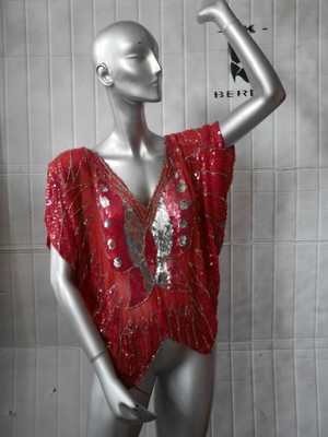 70s sequin top