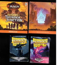 2  Outlaws of THUNDER Junction Prelease Packs- 2 Dragon Shields Factory Sealed