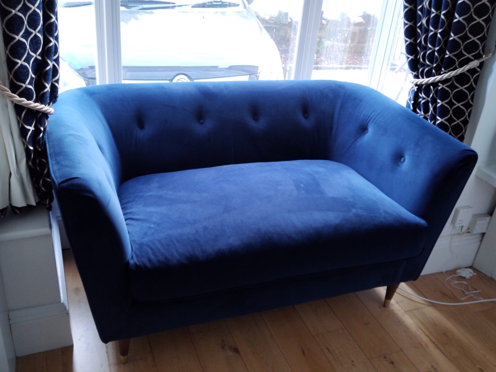 2 and 3 seater Plush Velvet Sofas eBay