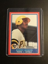 1987 Fleer Hottest Stars Barry Bonds Rookie Card #5 of 44 NM