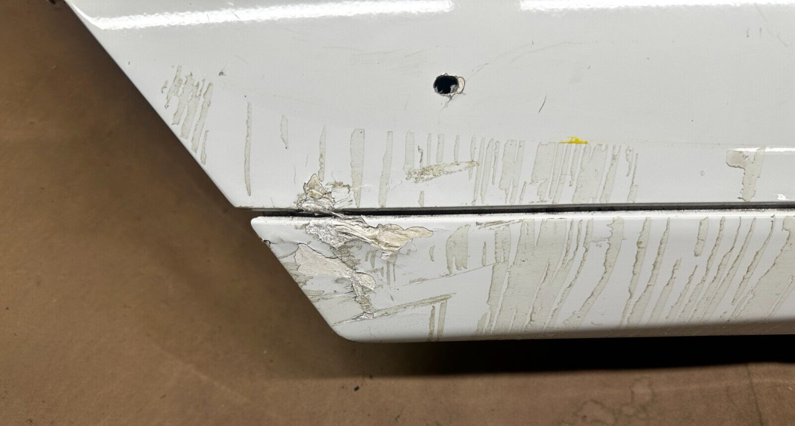 MCLAREN 650S 675LT 2014-2017 RIGHT SIDE DOOR PANEL Shell Genuine OEM White