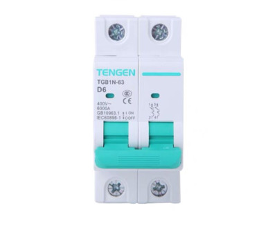 1PC TGB1N-63 Air-Switch Circuit Breaker Type-D TGB1N Series