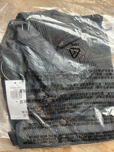 NUEVO Sujetador Deportivo Longline Acanalado PowerSoft Soporte Ligero Azul Marino Antiguo Jack - Imagen 2 de 3