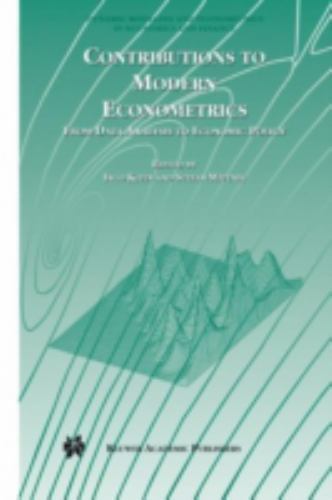 Dynamic Modeling and Econometrics in Economics and Finance Ser ...
