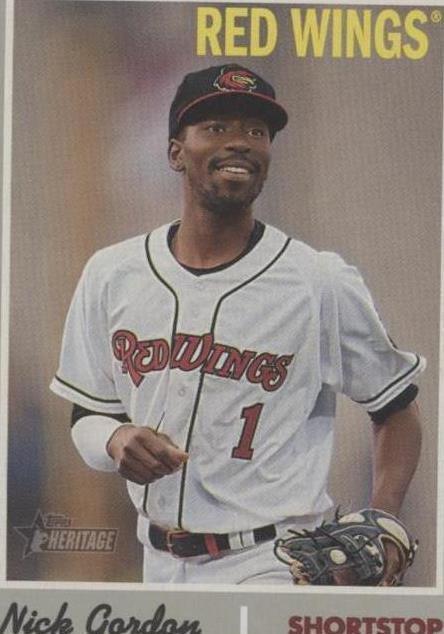 2019 Topps Heritage Minor League Edition - Nick Gordon #202 - 1 of 1