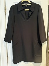 Marc By Marc Jacobs Women's  Mini Dress Black Size 4 with Pockets