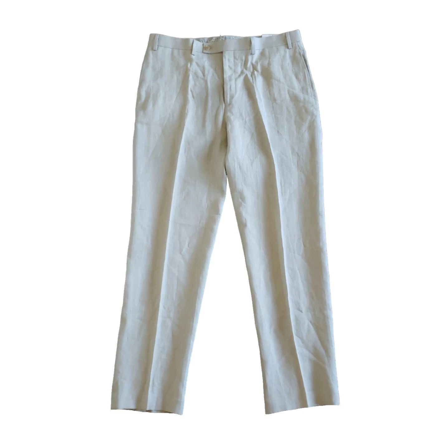 Lauren Ralph Lauren White Linen Pants for Men