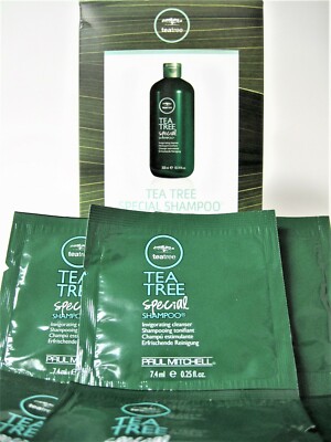 Paul Mitchell Tea Tree Shampoo Packets 0.25 oz each Pack of (100)
