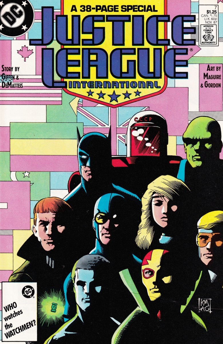 Justice League International #7 Direct Edition Cover DC Comics | eBay
