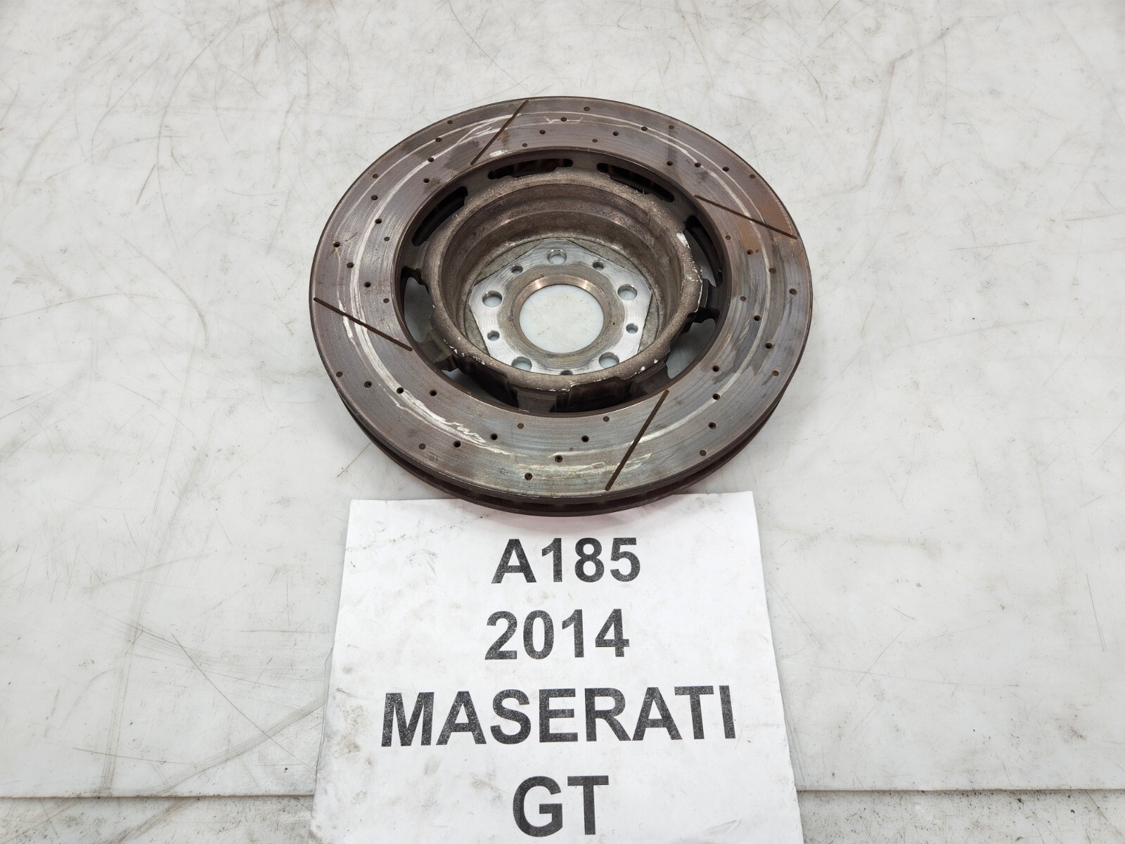 ✅ 2009-2019 OEM Maserati GT S M145 Front Left Driver Side Brake Disc Rotor 51k